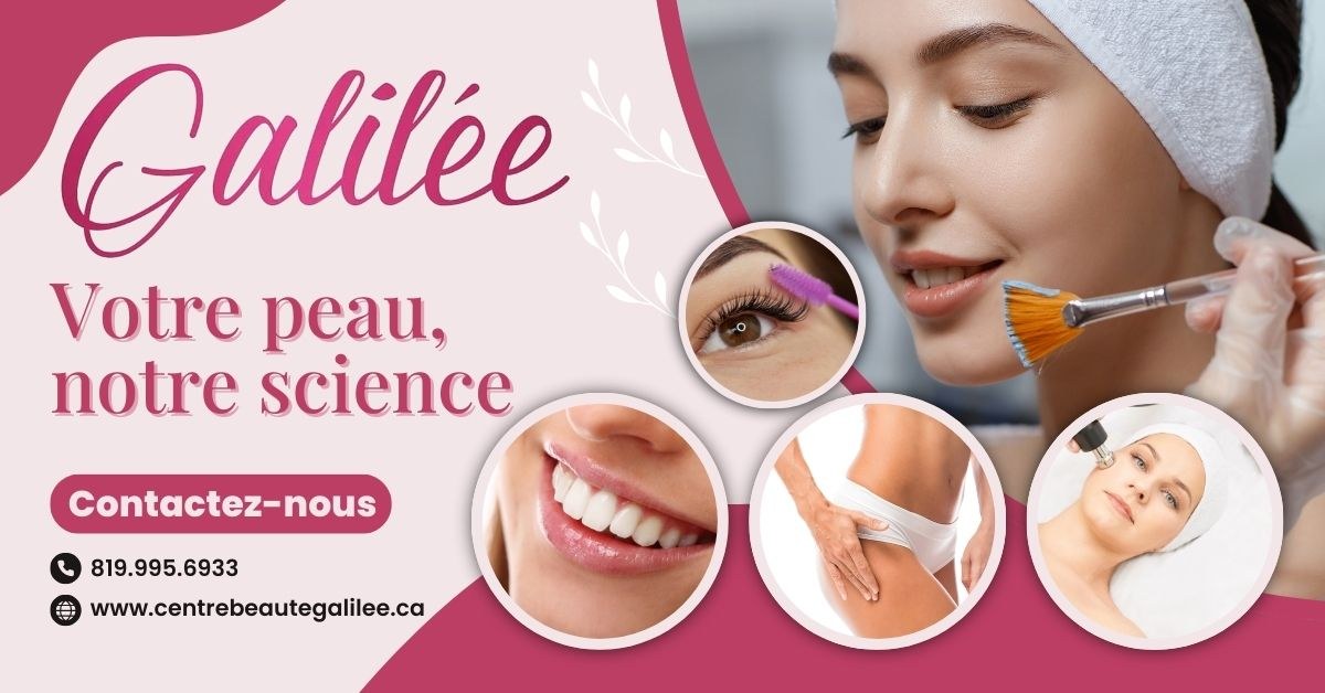 Bannière Centre de Beauté Galilée