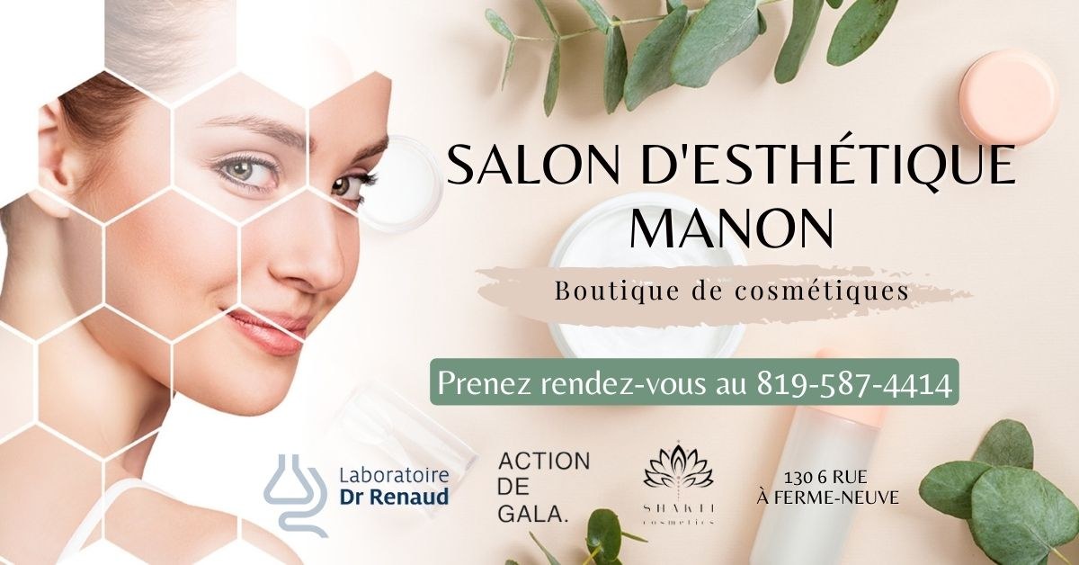 Bannière Salon d'Esthétique Manon